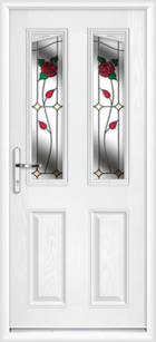 Wiltshire Cardinal white composite back door